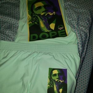 LADIES SHORT SETS AND CUSTOM TSHIRTS